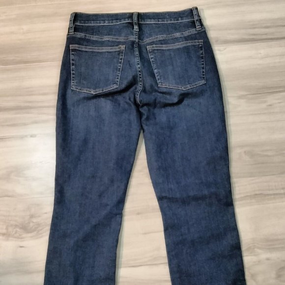 J Crew Vintage Straight Jeans Women's 28 Blue Dark Wash Denim - Picture 5 of 11